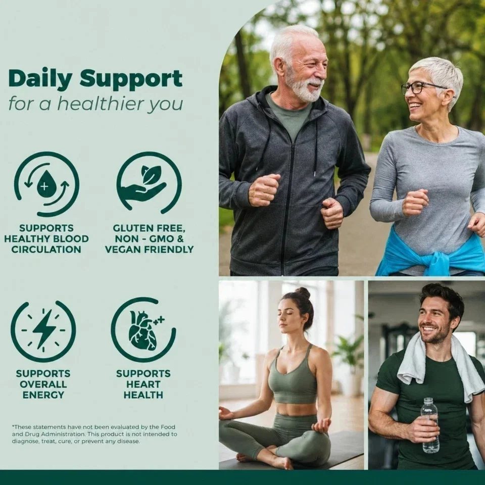 GlycoBarrier daily support for active adults marketing panel